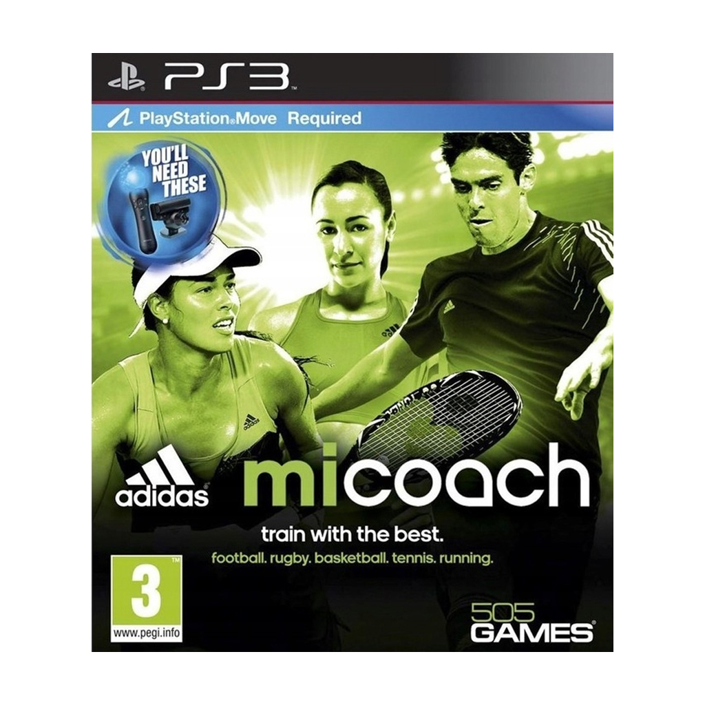 Adidas Micoach / PlayStation Move / PlayStation 3 NOWA!