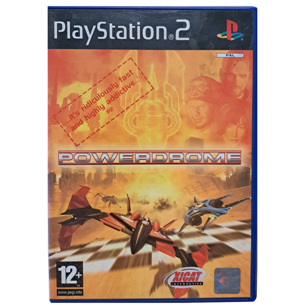 POWERDROME / PS2 / PAL/ UNIKAT!