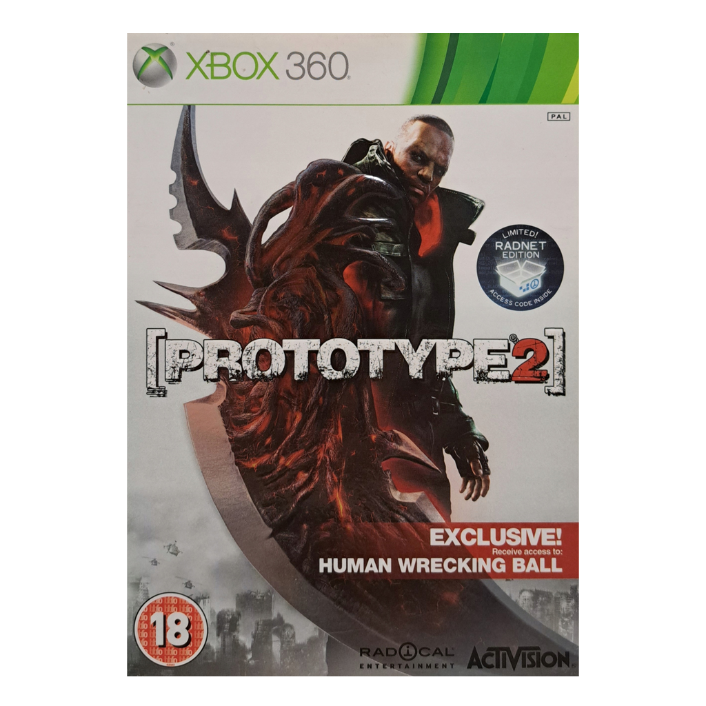 PROTOTYPE 2 + DVD The Making Of / ANG / X360