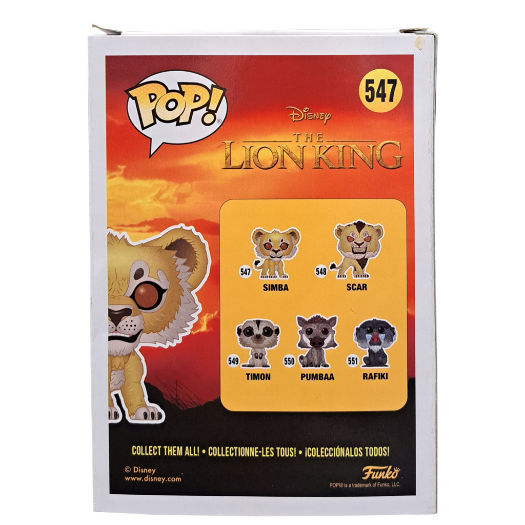 Lion King / Król Lew SIMBA Funko POP! nr 547 - obrazek 2