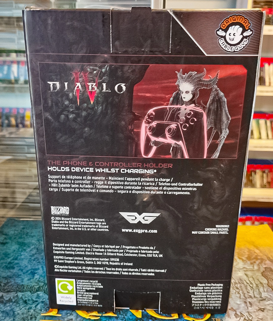 Lilith Diablo IV Cable Guys Holder na kontroler - obrazek 4