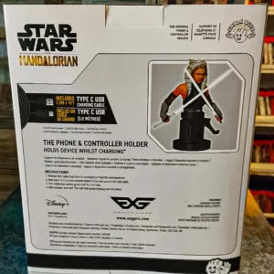 Star Wars Ahsoka Thano Mandalorian Cable Guys Holder na kontroler - obrazek 2
